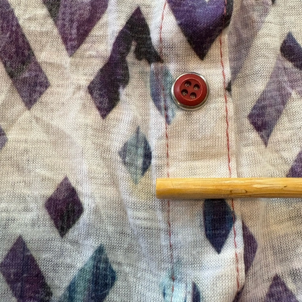 David Cline Crushed Cadet Snap Button Down Artisa… - image 6